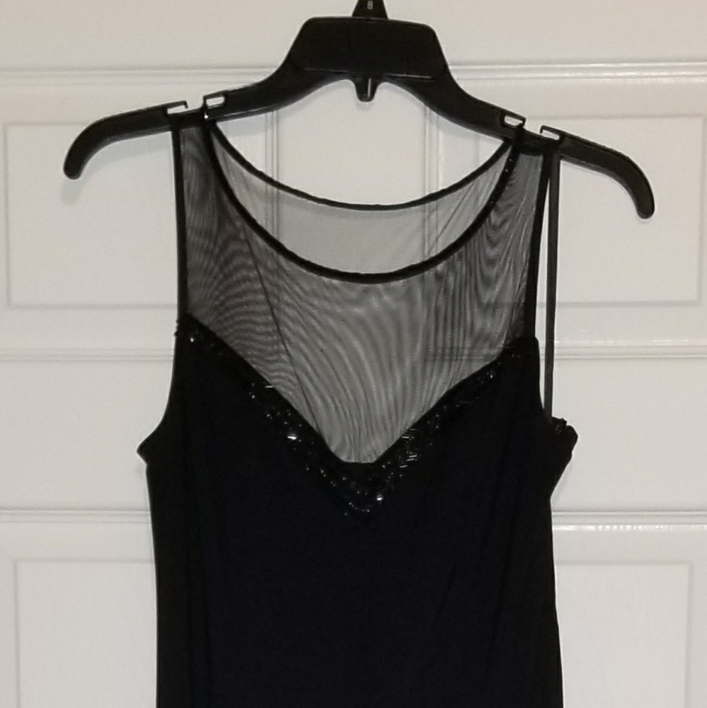 Black long dress